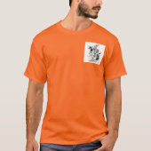 ウサギ、“ Alice's Adventures in Wonderland ” Tシャツ (正面)