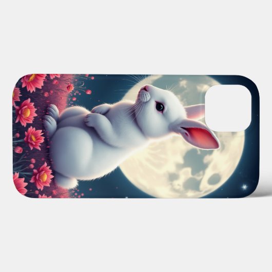 ウサギ Case-Mate iPhoneケース (裏面 (横))