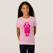 ウサギ(_H) Tシャツ (正面フル)