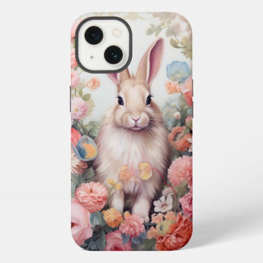 ウサギ iPhoneケース (裏面)