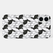 ウサギ iPhoneケース (裏面横)