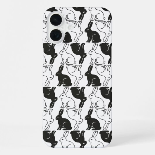 ウサギ iPhoneケース (裏面)