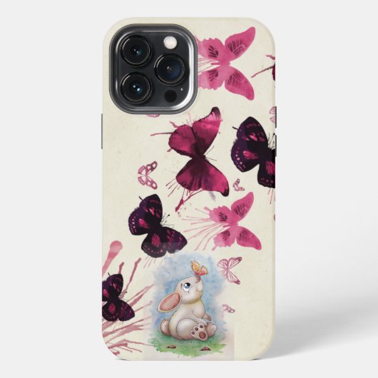 ウサギ iPhoneケース (裏面)