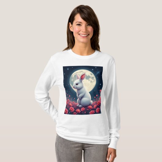 ウサギ Tシャツ (正面フル)