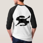 ウサギ Tシャツ (裏面)