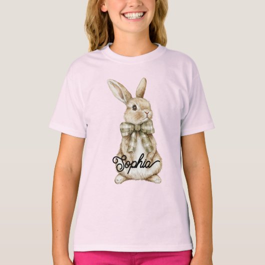 ウサギ Tシャツ (正面)