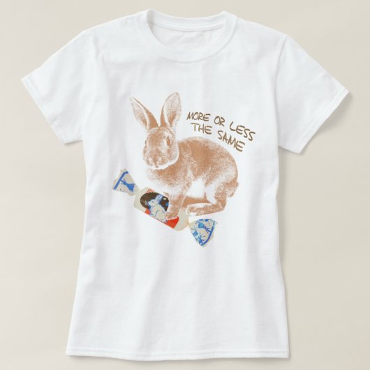 ウサギ Tシャツ (デザイン正面)