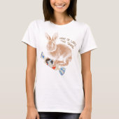 ウサギ Tシャツ (正面)
