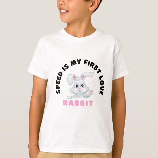 ウサギ Tシャツ (正面)