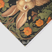 ウサギinタペストリー1デクページ紙 薄葉紙 (詳細)