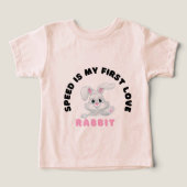 ウサギTシャツ (デザイン正面)