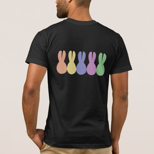 ウサギTシャツ Tシャツ (裏面)