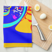 ウサチェンジビューティフルアメージング文字引用文デザイン キッチンタオル (四つ折り)