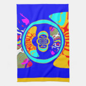 ウサチェンジビューティフルアメージング文字引用文デザイン キッチンタオル (縦)