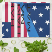 ウサハクナマタタ キッチンタオル (折り畳み)