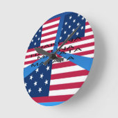 ウサハクナマタタ ラウンド壁時計 (傾斜)