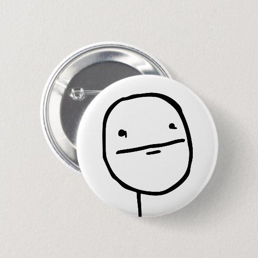 ウザいやつだな Meme 無関心 色を選んでね 缶バッジ (正面&裏面)