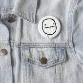 ウザいやつだな Meme 無関心 色を選んでね 缶バッジ (インサイチュ)
