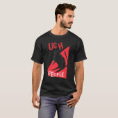 ウザい人 猫 グランピー Tシャツ (正面フル)