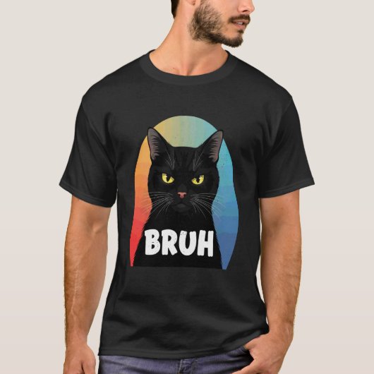 ウザい猫がブゥー Tシャツ (正面)
