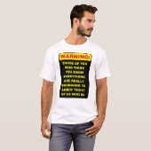ウザい知ったかぶりTシャツ Tシャツ (正面フル)