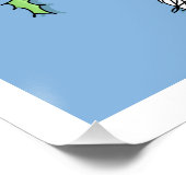 ウシとヒイラギでホールを飾る ポスター (コーナー)