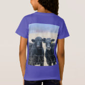 ウシの傍観者Tシャツ Tシャツ (裏面)