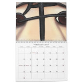 ウシの年、バンガローArt2009 CalendarYear o… カレンダー (2月 2027)