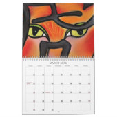 ウシの年、バンガローArt2009 CalendarYear o… カレンダー (3月 2026)