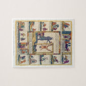 ウシは肉屋、ロシア語、遅く第18であることを好みます ジグソーパズル (横)