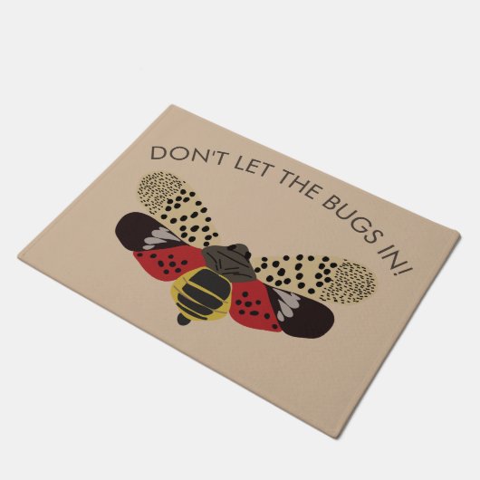 ウシバエを見つけたら駄目だ ドアマット (アングル)