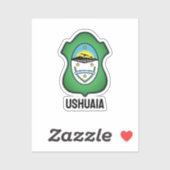 ウシュアイアの紋章 – アルゼンチン シール (シート)