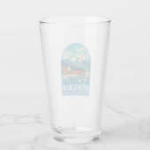 ウシュアイアアルゼンチントラベルアートヴィンテージ タンブラーグラス (裏面)