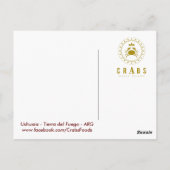 ウシュアイアティエラデルフエゴ ポストカード (裏面)