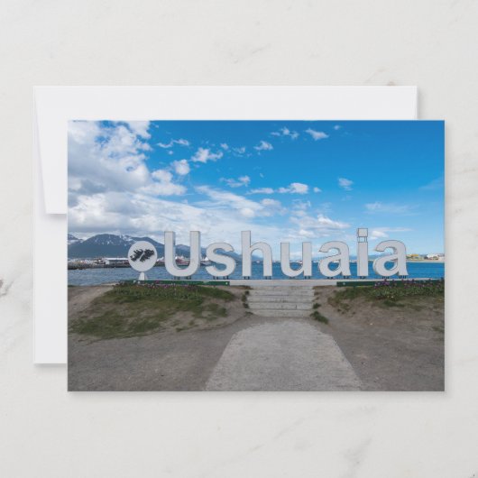 ウシュアイア徴候 招待状 (正面)