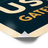 ウシュアイア – 南極へのゲートウェイ ポスター (コーナー)