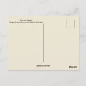 ウシュガリジョージア付近の川 ポストカード (裏面)