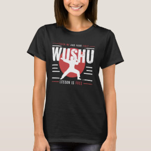 ウシュ中国の武術アーツセルフディフェンス武術Ar Tシャツ