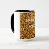 ウジは真新しいマグです マグカップ (正面左)