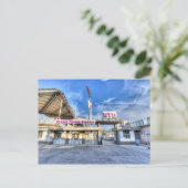  ウジスト競技場  ポストカード (スタンド正面)