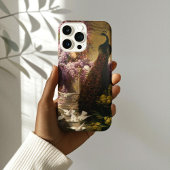 ウジーン・ビダウの庭にクジャクと鳩 Case-Mate iPhoneケース