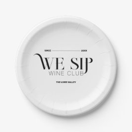 ウスィブインクラブカスタムクレストエレガント ペーパープレート