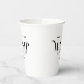 ウスィブインクラブカスタムクレストエレガント 紙コップ (左)