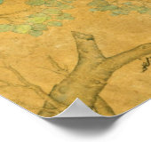 ウスタッドマンシュル – カメレオンの木 ポスター (角)