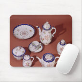 ウスターのモノグラムのな茶サービスの一部分 マウスパッド (マウス)