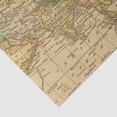 ウスター著アジアの地図 薄葉紙 (詳細)