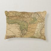 ウスター著アフリカの地図 アクセントクッション (裏面)