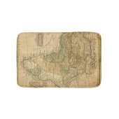 ウスター著アフリカの地図 バスマット (正面)