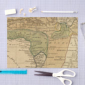 ウスター著アフリカの地図 薄葉紙 (クラフト)