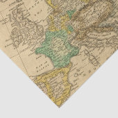 ウスター著ヨーロッパの地図 薄葉紙 (詳細)